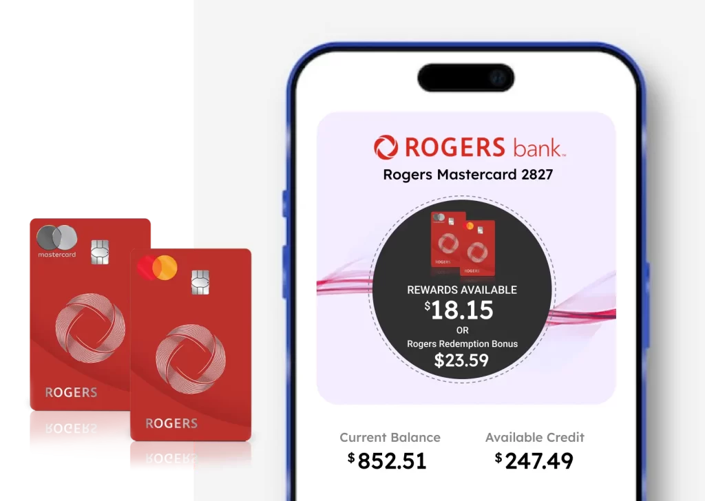 Manage your Rogers Bank credit card anywhere