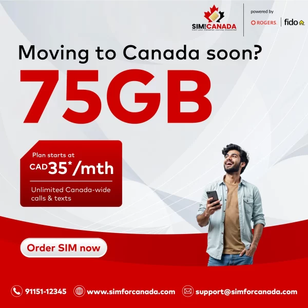 Get a local <span style="color:red">Canada SIM Card</span>🍁